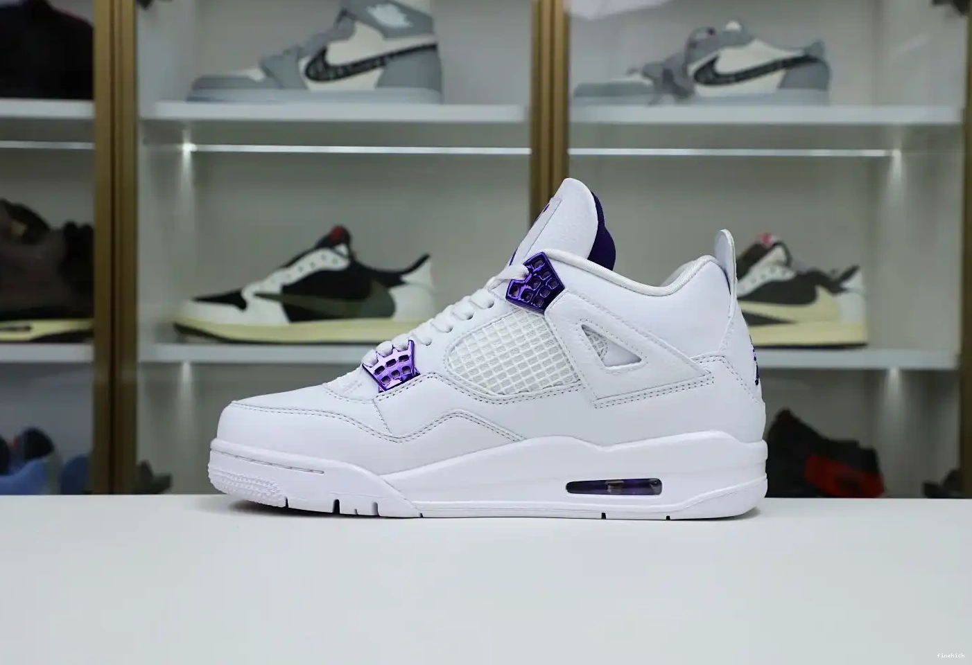 AIR 4 METALLIC JORDAN PURPLE 0510